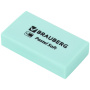 Ластики BRAUBERG PASTEL SOFT, размер ластика 45х25х10 мм, экологичный ПВХ, 1 шт, 271340 - Ластики классические