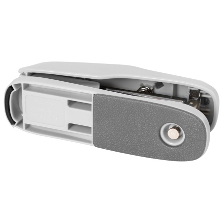 Степлер №24/6, 26/6 BRAUBERG "Extra", до 30 листов, серый, 229089 - Степлеры настольные