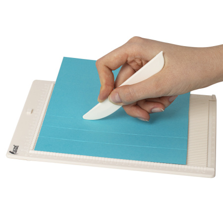 Доска для биговки МАЛАЯ 16х21,5 см и дырокол угла, НАБОР, ОСТРОВ СОКРОВИЩ, 662780 - Доски для биговки, создания конвертов и открыток