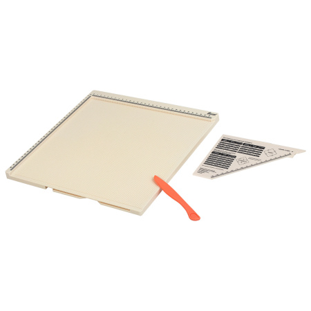 Доска для биговки многофункциональная БОЛЬШАЯ 33х34,6 см, ОСТРОВ СОКРОВИЩ, 662778 - Доски для биговки, создания конвертов и открыток