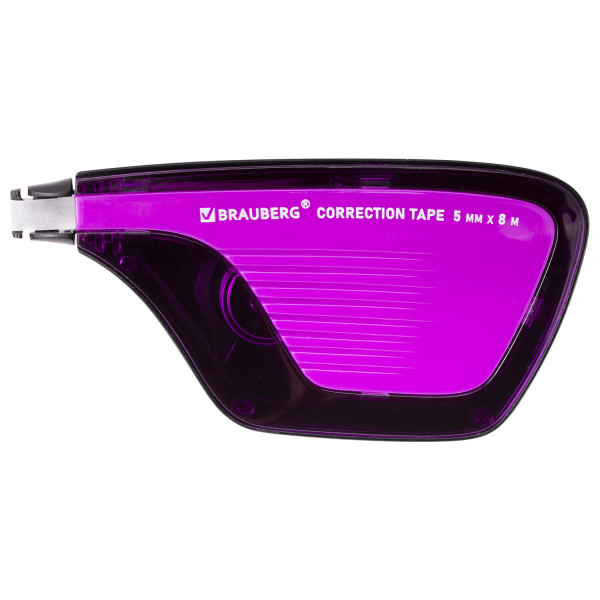 Корректирующая лента BRAUBERG ULTRA COLOR, 5 мм х 8 м, корпус ассорти, дисплей, 229065 - Корректирующие ленты