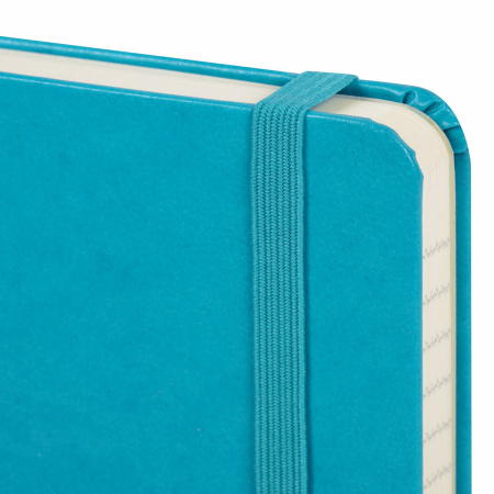 Блокнот МАЛЫЙ ФОРМАТ (93х142 мм) А6, BRAUBERG ULTRA, балакрон, 80 г/м2, 96 л., линия, бирюзовый, 113058 - Бизнес-блокноты и бизнес-тетради