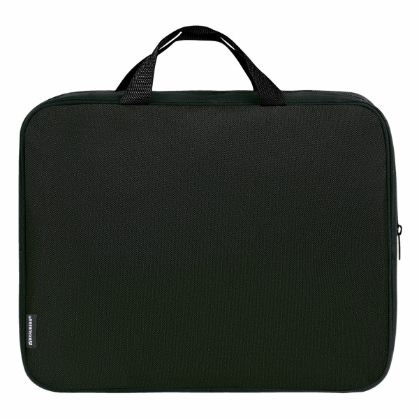 Папка на молнии с ручками BRAUBERG А4, 1 отделение, полиэстер, 80 мм, "City car", 271486 - Папки-сумки с ручками