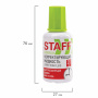 Корректирующая жидкость STAFF "EVERYDAY" быстросохнущая, 20 мл, с кисточкой, 228625 - Корректирующие жидкости