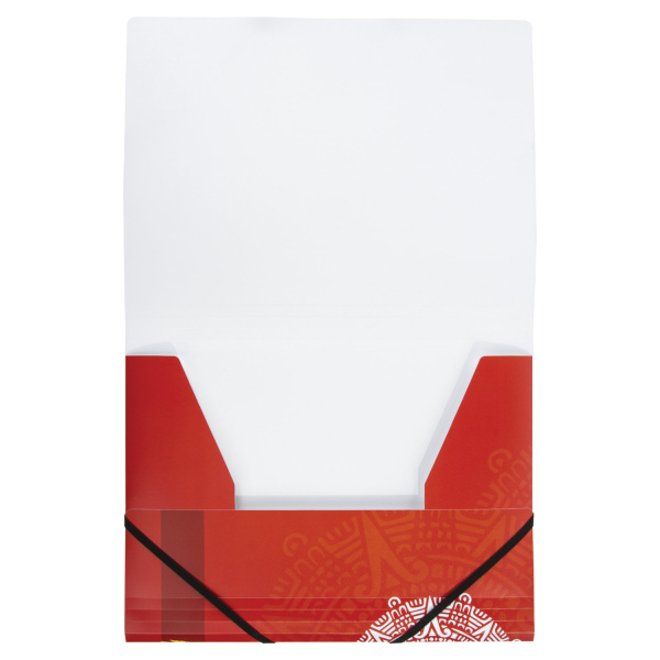 Папка на резинках ОСТРОВ СОКРОВИЩ, А4, цветная печать, до 300 листов, 500 мкм, 228052 - Папки на резинках пластиковые