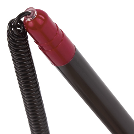 Ручка шариковая настольная масляная BRAUBERG "Стенд-Пен №1", СИНЯЯ, корпус черный/красный, линия письма 0,35 мм, 141886 - Ручки шариковые на подставке