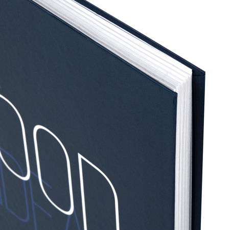 Блокнот БОЛЬШОЙ ФОРМАТ (205х290 мм) А4, 128 л., твердый, клетка, STAFF, "Good Idea", 114406 - Блокноты в книжном переплете