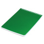 Блокнот А5 146х205 мм, 60 л., гребень, перфорация на отрыв, лакированный, BRAUBERG, Зеленый, 111272 - Блокноты