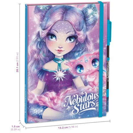 Серия: Nebulia. Блокнот с черными страницами и ручкой - Блокноты и записные книжки