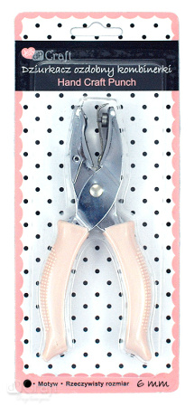 Дырокол плоскогубцевый 6 мм "Круг" DP Craft