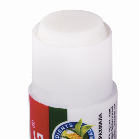 Клей-карандаш на натуральной основе BRAUBERG GREEN, 15 г, 270437 - Клей-карандаш