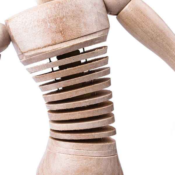 Манекен художественный ГИБКИЙ, BRAUBERG ART CLASSIC, дерево, высота 30 см, 191293 - Манекены