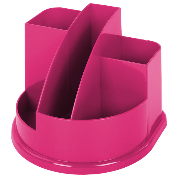 Подставка-органайзер BRAUBERG STYLE COLOR, 5 отделений, 132х122х108 мм, ассорти, 238095, ОР55 - Подставки канцелярские без наполнения