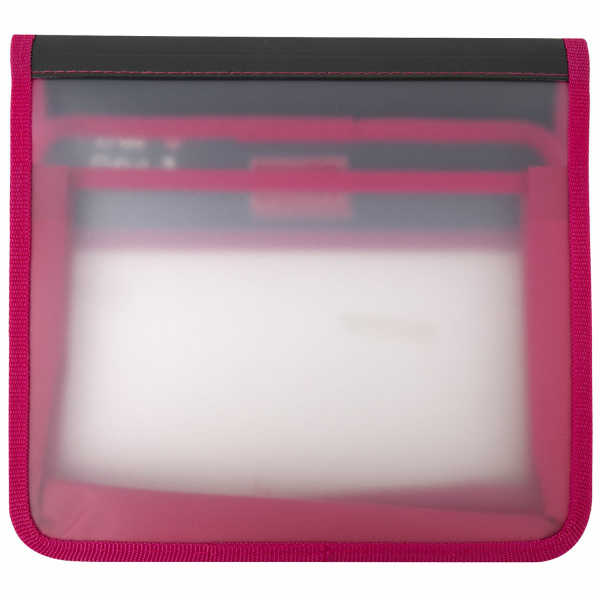 Папка для тетрадей ЮНЛАНДИЯ А5, пластик, 2 отделения, клапан на липучке, "Hug Me", 271489 - Папки для тетрадей и уроков труда