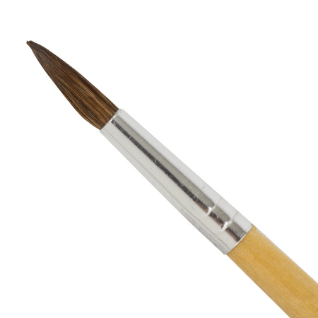 Кисть BRAUBERG, пони, круглая, № 6, 200192 - Кисти для рисования