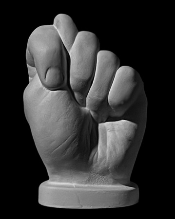 Кукиш, гипс 8*7*12 см (арт.70-752)