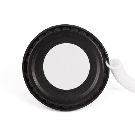 Ручка шариковая настольная BRAUBERG "Стенд-Пен", СИНЯЯ, пружинка, корпус белый/синий, линия письма 0,5 мм, 141353 - Ручки шариковые на подставке