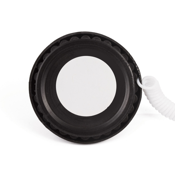 Ручка шариковая настольная BRAUBERG "Стенд-Пен", СИНЯЯ, пружинка, корпус белый/синий, линия письма 0,5 мм, 141353 - Ручки шариковые на подставке