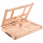 Мольберт настольный из бука с выдвижным ящиком, 34,5х26х27 см, холст до 30 см, BRAUBERG ART, 192247 - Мольберты