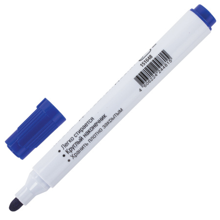 Маркеры стираемые для белой доски НАБОР 4 ЦВЕТА, STAFF "Profit" WBM-644, 2,5 мм, 151648 - Маркеры для досок