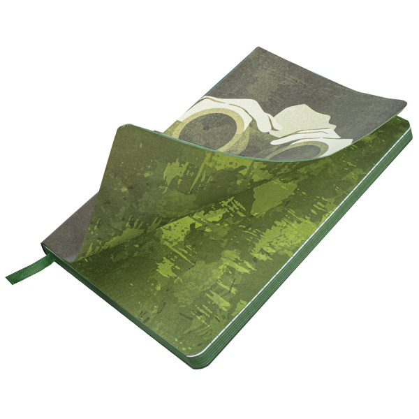 Блокнот А5 (143x210 мм), BRAUBERG VISTA "Commando", под кожу, гибкий, 80 л., 112081 - Бизнес-блокноты и бизнес-тетради