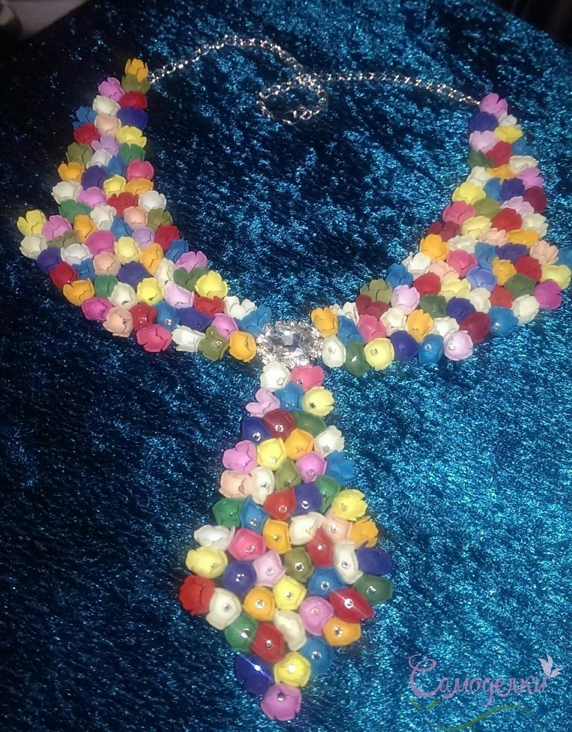Колье "Цветочное настроение"