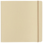 Скетчбук для акварели, 200 г/м2, 195х195 мм, среднее зерно, 20 л., сшивка, резинка, БЕЖЕВЫЙ, BRAUBERG ART, 113260 - Альбомы и бумага для акварели и масла