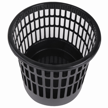 Корзина для бумаг STAFF "Basic" сетчатая, 9 л, черная, 237915 - Корзины для бумаг