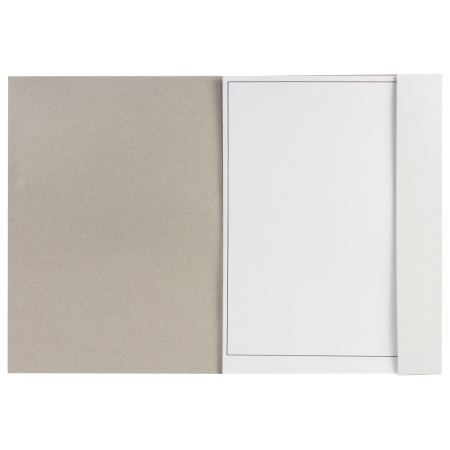 Папка для черчения А4, 210х297 мм, 10 л., 160 г/м2, рамка горизонтальный штамп, ПИФАГОР, 129230 - Альбомы и папки для черчения