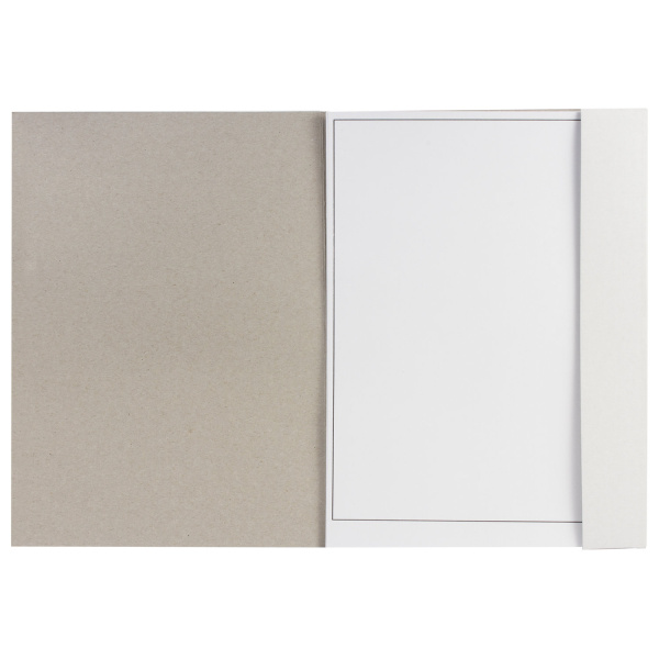 Папка для черчения А4, 210х297 мм, 10 л., 160 г/м2, рамка горизонтальный штамп, ПИФАГОР, 129230 - Альбомы и папки для черчения