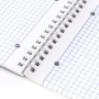 Тетрадь А4, 96 л., BRAUBERG, гребень, клетка, обложка картон, "INDAY", 400528 - Тетради формата А4