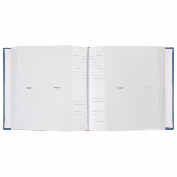 Фотоальбом BRAUBERG "Джинс" на 200 фото 10х15 см, ткань, бумажные страницы, переплет, бокс, 391173 - Фотоальбомы