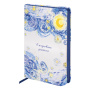Ежедневник учителя специализированный А5 (215х145 мм) BRAUBERG, 144 л., кожзам, "Звездная ночь", 112709 - Ежедневники с твердой обложкой