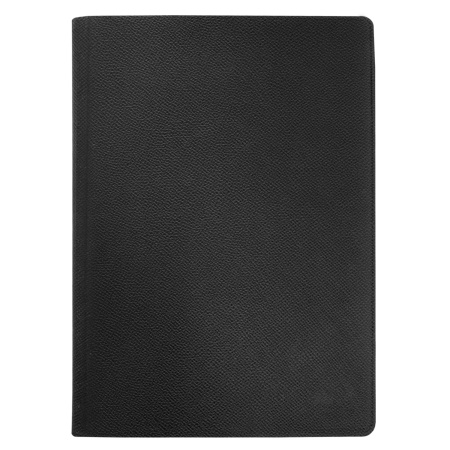 Обложка для паспорта с дополнительными карманами, экокожа, без тиснения, черная, STAFF, 238202 - Обложки для паспорта