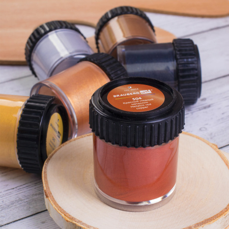 Краски акриловые художественные металлические цвета BRAUBERG ART CLASSIC, НАБОР 6 шт*22мл, 191717 - Акриловые краски художественные в наборах