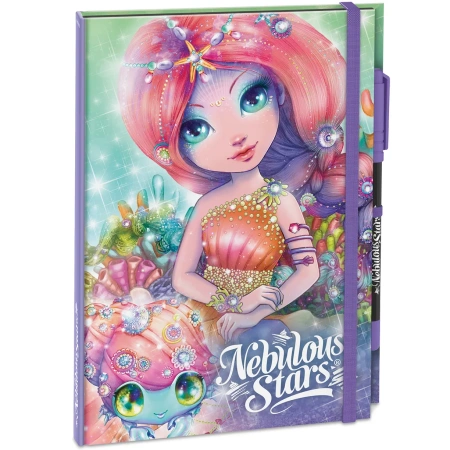 Серия: Coralia. Блокнот с черными страницами и ручкой