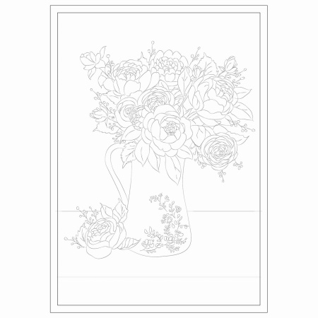 Папка для акварели С ЭСКИЗОМ (ЭСКИЗЫ-РАСКРАСКИ), А3, 10 л., 200 г/м2, 297х420 мм, BRAUBERG, 110065 - Альбомы и бумага для акварели и масла