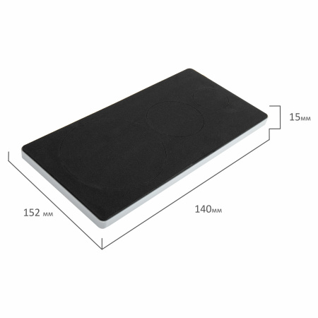 Нож для вырубки "Круги" для Машинки для вырубки ОС-5, 15х30 см, сталь, ОСТРОВ СОКРОВИЩ, 663836, 867-006 - Машинки, ножи и маты для вырубки, клише для тиснения