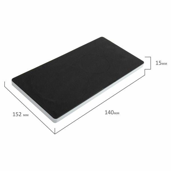 Нож для вырубки "Круги" для Машинки для вырубки ОС-5, 15х30 см, сталь, ОСТРОВ СОКРОВИЩ, 663836, 867-006 - Машинки, ножи и маты для вырубки, клише для тиснения