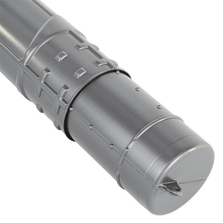 Тубус для чертежей телескопический, длина 36,5-64 см, формат А1, диаметр 6 см, серый, STAFF, 270560 - Тубусы для чертежей