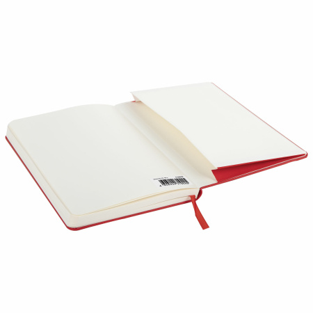 Блокнот А5 (130х210 мм), BRAUBERG ULTRA, балакрон, 80 г/м2, 96 л., в точку, красный, 113042 - Бизнес-блокноты и бизнес-тетради