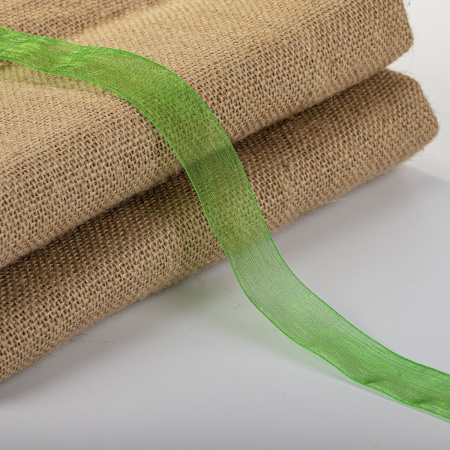 Лента органза ширина 25 мм, длина 30 м, зеленая, BRAUBERG, 591535 - Ленты для декора, рукоделия и упаковки подарков