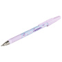 Ручка шариковая ЮНЛАНДИЯ "PURRMAID", синяя, SOFT TOUCH покрытие, узел 0,7 мм, линия письма 0,35 мм, 143731 - Ручки шариковые неавтоматические