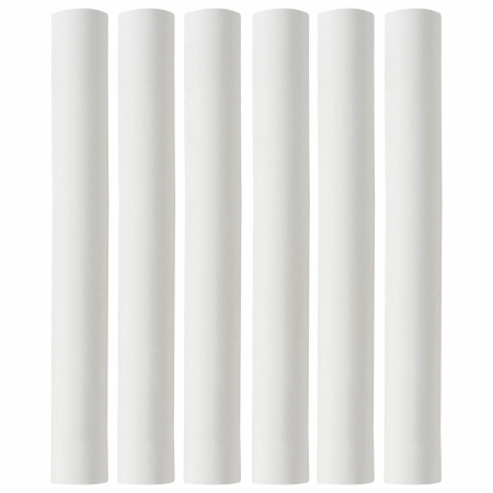 Мел белый BRAUBERG "АКАДЕМИЯ" (АЛГЕМ), КОМПЛЕКТ 100 штук, круглый, мягкий, 271146 - Мелки