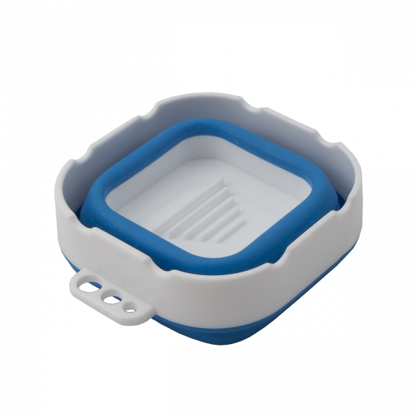 Стакан "Белые ночи" складной диаметр 9,8 см, высота 8 см, синий - Инструменты для художественно-живописных работ