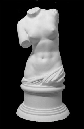 Торс Венеры Милосской, гипс 20*20*36  (арт.90-902)