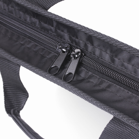 Папка-портфель пластиковая BRAUBERG А4+ (375х305х60 мм), 4 отделения, 2 кармана, серая, 228685 - Портфели пластиковые