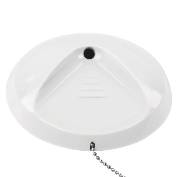 Ручка шариковая настольная BRAUBERG "Стенд-Пен Уайт2", СИНЯЯ, цепочка, корпус белый, линия письма 0,5 мм, 141348 - Ручки шариковые на подставке