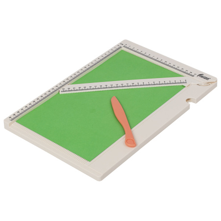 Доска для биговки многофункциональная СРЕДНЯЯ 34,3х22,9 см, ОСТРОВ СОКРОВИЩ, 662777 - Доски для биговки, создания конвертов и открыток