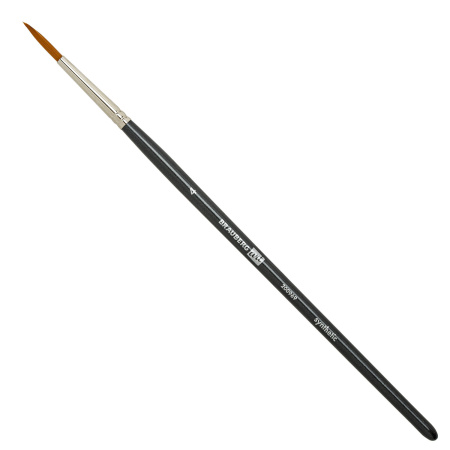 Кисти художественные набор 12 шт., в черной скрутке, синтетика, BRAUBERG ART CLASSIC, № 0-14, 200969 - Кисти художественные в наборах